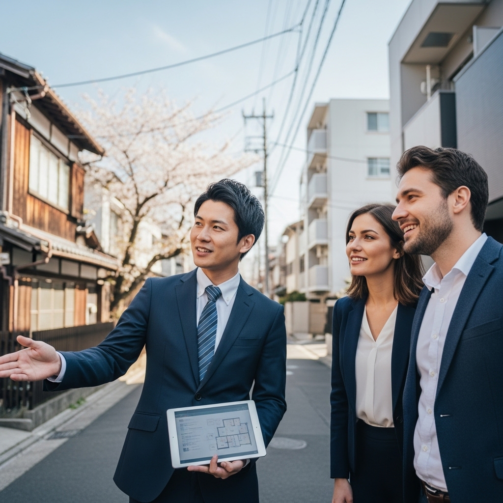 不動産仲介サービスの流れ