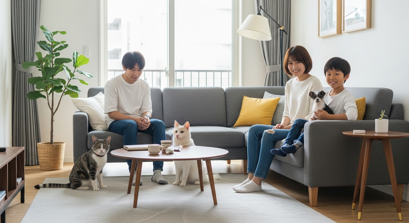 ペットとともに過ごす幸せな暮らしを実現しましょう！