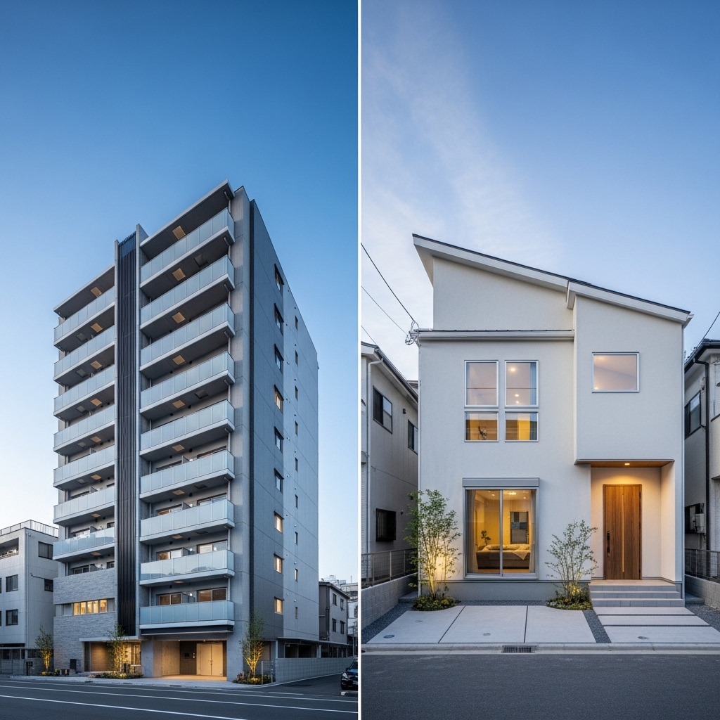 マンションか戸建てか？ 失敗しない住まい選びのポイント