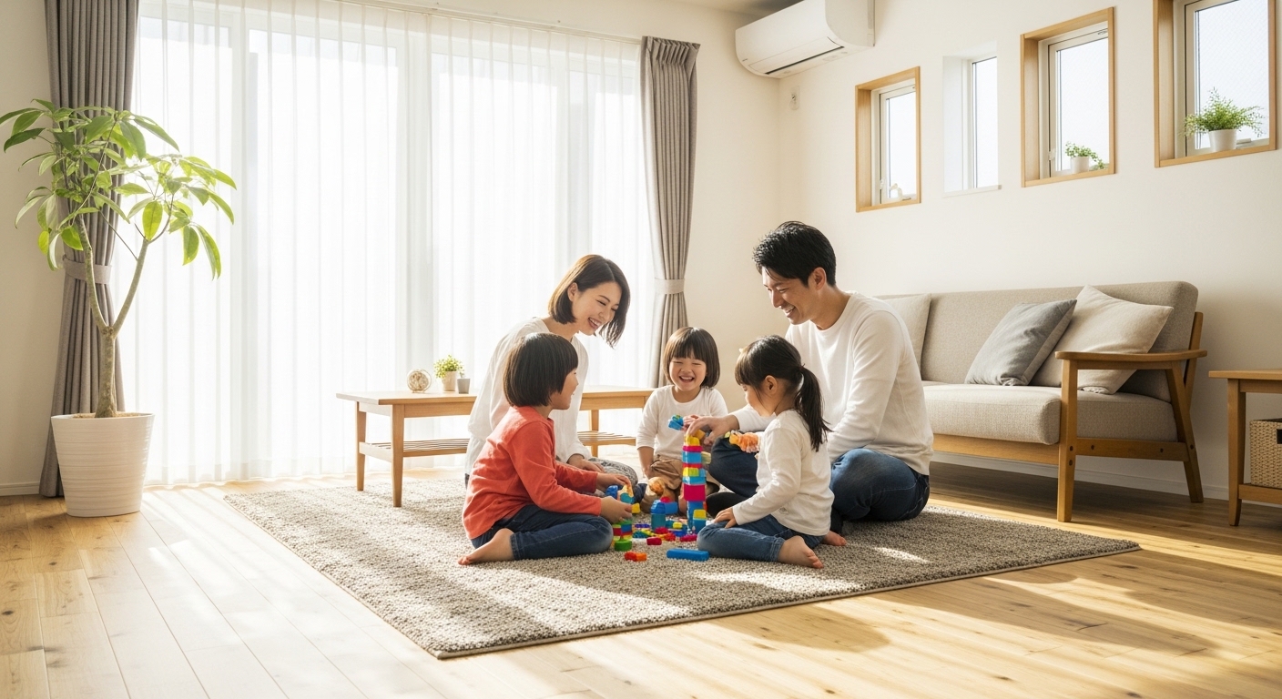 子育て世帯にとっての理想の住環境を実現します！