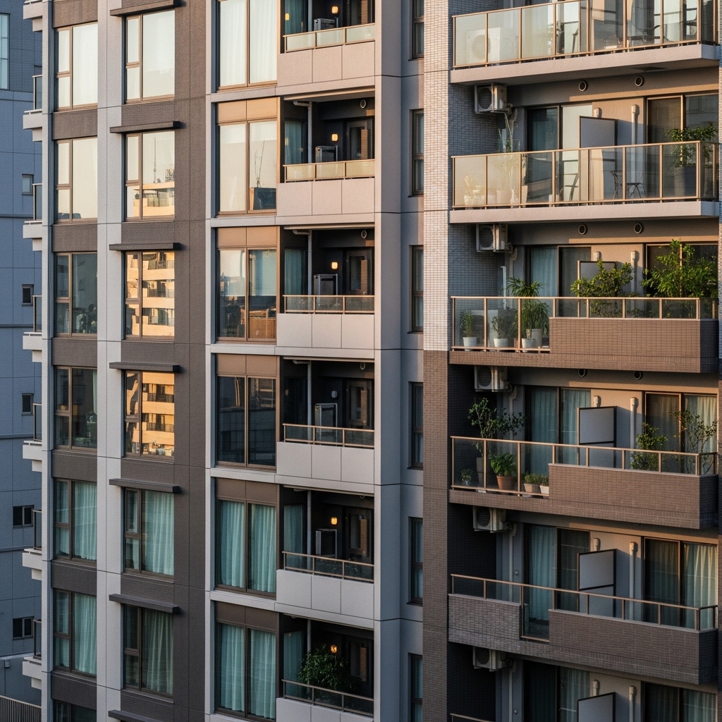 マンションの階数比較